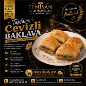Cevizli Baklava (1 Tepsi)