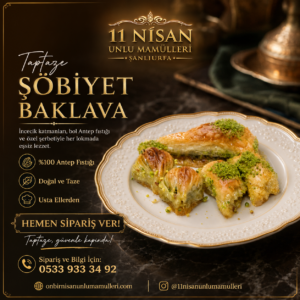 Şöbiyet Baklava (1 Tepsi)