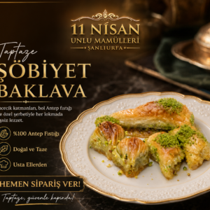 Şöbiyet Baklava (1 Tepsi)