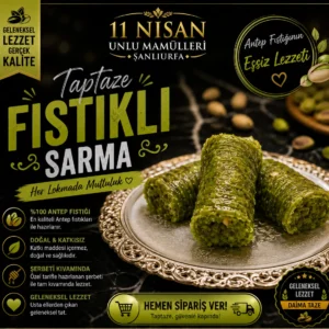 Fıstıklı sarma