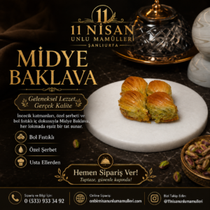Midye Baklava (1 Tepsi)