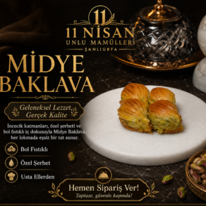 Midye Baklava (1 Tepsi)