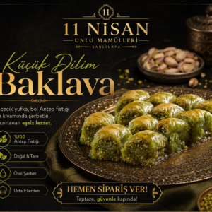 Küçük Dilim Baklava (1 Tepsi)